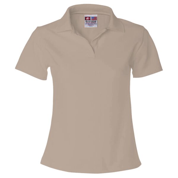 Women's USA-Made V-Neck Polo Thumbnail