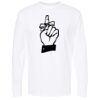 Unisex Gold Soft Touch Long Sleeve T-Shirt Thumbnail