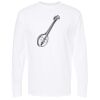 Unisex Gold Soft Touch Long Sleeve T-Shirt Thumbnail