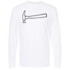Unisex Gold Soft Touch Long Sleeve T-Shirt Thumbnail