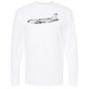 Unisex Gold Soft Touch Long Sleeve T-Shirt Thumbnail
