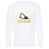 Unisex Gold Soft Touch Long Sleeve T-Shirt Thumbnail